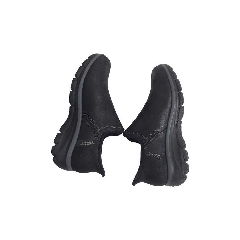 Skechers Hands Free Slip Ins Easy Going Shoes Women Black Comfort Size 9 M - Picture 8 of 9